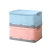 Foldable Storage Box Bookcase Storage Box with Lid Sealed Box Plastic Box Toy Storage Box Stacked Storage Box