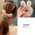 Rabbit Ears Plush Hair Ring Female Autumn and Winter Lovely Heart-Shaped Japanese Rubber Band Bun Tie-up Hair Headdress Rubber Ring