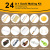 New Sushi Mold DIY Sushi Tools 24-Piece Set Kimbap Set Cooking Kitchen Gadgets Wholesale