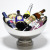 Hz351 Irregular Model Stainless Steel Ice Bowl Party Gathering Iced Wine Champagne Large Capacity Egg-Shaped Ice Bucket