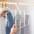 Japanese-Style Household Minimalist Wardrobe Layered Storage Travel Practical Space-Saving Abs Multi-Grid Scarf Tie Hanger