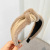 Retro Fashion Imitation Rabbit Fur Leather Headband Internet Celebrity Knotted Headband Korean Style Sweet Temperament Wide-Brim Hair Accessories Female R537