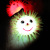 20G Luminous Hairy Ball Glowing Hedgehog Elastic Flash Hairy Ball Vent Ball Children's Toys Wholesale