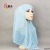 Single Layer Mesh Bright Muslim Simple Veil Old Headscarf Pullover Wholesale and Retail One Piece Dropshipping