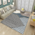 Crystal velvet household carpet mat living room is covered with water-absorbing dirt-resistant non-skid kitchen mat rug
