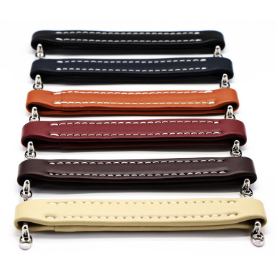 Multi-Color Chassis Handle with Screws Large Quantity Wholesale Speaker Sound Leather European Handle Leather Handle