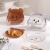 Bone Dish Food Grade Household Spit Bones Flat Ware Creative Dining Table Cute Transparent Plate Garbage Side Plate Saucer