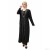 Embroidered Fake Two-Piece Islamic Women's Clothing Elastic Spring/Summer Autumn Muslim Women's Clothes for Worship Service Arab Robe