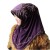 New Phoenix String Big Peony Muslim Beaded Veil Convenient Pullover Simple Headscarf Online Dealer Delivery Spot Batch