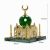 Muslim Decoration Crystal Seat Mosque Tianfang Mecca Aksa Hui Islamic Crafts Perfume