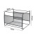 Metal Hanging Labor Rack Wholesale Factory Direct Sales Wire plus Iron Net FC B4 A4 File Shelf File Holder