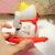 Le Meow Lucky Cat Car Solar Hand-Shaking Car Interior Shop Opening Gifts Ceramic Automatic Hand-Waving Ornaments