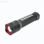 Power Torch Input and Output with Side Light with Warning Light Adjustable Focus Flashlight