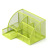 Lattice Room Metal Pen Container Wholesale Storage Box Wrought Iron Grid Pen Holder Multifunctional Pen Holder Office Supplies Stationery