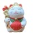 Lemeow Lucky Cat Seven God Cat Car Ceramic Fortune NAFU Open Shop Living Room Desk Decorative Ornaments Wholesale