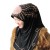 New Phoenix String Big Peony Muslim Beaded Veil Convenient Pullover Simple Headscarf Online Dealer Delivery Spot Batch