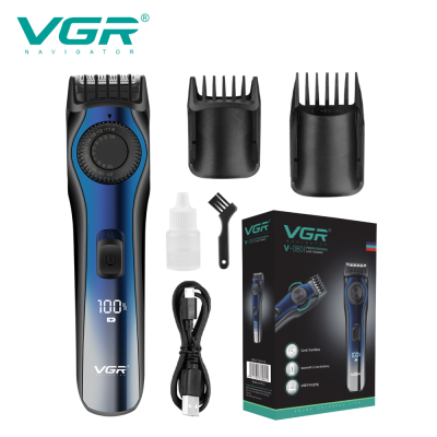 VGR V-080 hot selling adjustable professional rechargeable electric best hair clipper cordless hair trimmer for men