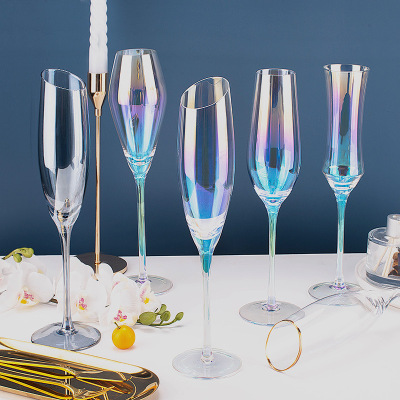 Nordic Instagram Style Symphony Crystal Champagne Glass Glass Creative Personality Goblet Sparkling Wine Glass Cocktail Glass