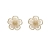 Korean Simple Graceful Pearl 925 Silver Stud Earrings Female 2022 New Simple Flowers Niche Design Earrings