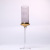 INS Creative Floating Electroplated Crystal Red Wine Glass Champagne Glass Gold-Plated Smoky Gray High Leg Wine Glass Juice Cup