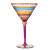 European-Style Painted Wine Glass Goblet Large Household Glass Wine Set Personalized Cocktail Glass Creative Bar Wine Glass