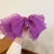 South Korea Dongdaemun Super Fairy Bow Hair Clip Hairpin Mesh Fabric Temperament Spring Clip Hair Accessory Headwear