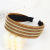 Korean New Headband Fashion Solid Color Woven Wide-Edged Headdress Hair Tie Women's Outing Hair Fixer Face Wash Hair Band F514