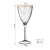 Hammer Pattern Crystal Red Wine Glass Phnom Penh Transparent Glass Goblet European Bar Personalized Sparkling Cocktail Champagne Glass