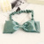 Factory Wholesale Japanese and Korean New Bow Hair Band Solid Color Fashion Headband Cute Girl Face Wash Headband R170