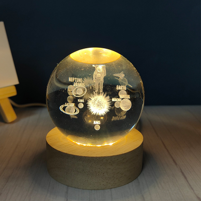 Crystal Ball Small Night Lamp