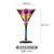 European-Style Painted Wine Glass Goblet Large Household Glass Wine Set Personalized Cocktail Glass Creative Bar Wine Glass