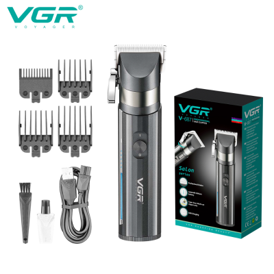 VGR V--687 barber machines hair clippers & trimmers professional rechargeable cordless hair clipper for men