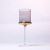 INS Creative Floating Electroplated Crystal Red Wine Glass Champagne Glass Gold-Plated Smoky Gray High Leg Wine Glass Juice Cup