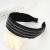 Korean New Headband Fashion Solid Color Woven Wide-Edged Headdress Hair Tie Women's Outing Hair Fixer Face Wash Hair Band F514