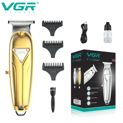 VGR V-056 Metal Professional Blades Electric Barber Mens Hair Trimmer Cordless Zero Cutting machine for Shaver head