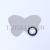 Stainless Steel Palette Butterfly-Shaped Palette Foundation Color Matching Makeup Nail Makeup Artificial Nails Color Matching Tools