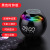 New Cross-Border Clock Colorful Bluetooth Speaker Mini Portable Household Ball Card Lock and Load Spray Computer Audio