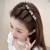 New Barrettes Elegant Double Layer Fringe Bobby Pin Hair Clip Barrettes Sub Hair Patch Rhinestone Hairpin Side Clip Hair Accessories