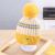 Baby Hat Autumn and Winter Cute Baby Woolen Cap Cartoon Smiley Face Cloth Label Warm Earflaps Cap