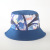 Cross-Border European and American Children Creative Cartoon Anime Pattern Cotton Reversible Fisherman Hat Children Casual Sun-Proof Bucket Hat