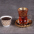 Coffee Cup Water Cup Coffee Set Golden Pattern Coffee Cup Teacup Water Cup