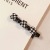 Black and White Houndstooth Braided Hair Barrettes Female Side Internet Celebrity New Hair Pin Forehead Fringe Clip Hair Patch Headdress