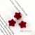 Resin DIY Accessories Hair Accessories Cream Glue Accessories Wholesale Cup Sticker Shoe Buckle Flocking Three-Dimensional Five-Pointed Star Wholesale