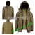 Factory Direct Sales Consul Three-in-One Shell Jacket Winter Thicken Thermal Removable Liner Windproof Waterproof Jacket