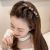 Summer Rhinestone Braided Hair Barrettes Women's Side Forehead Bangs Broken Hair Finishing Fixed Clip Headdress High-Grade Hairpin