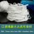 Disposable Mask Rope round Ear Band Polyester 3mm Mask Elastic Band Wholesale White Elastic String Factory in Stock