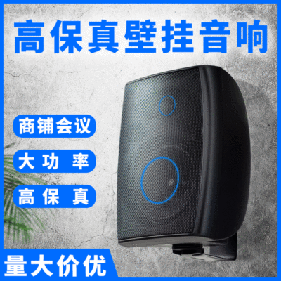 Broadcasting Bluetooth Constant Pressure Speaker Store Supermarket & Shopping Malls Conference Wall-Mounted Speakers