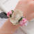 Korean Style Bride and Bridesmaid Wrist Flower Sisters Handed Flower Wedding Wedding Celebration Supplies Newcomer Props