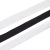 Black and White Spandex Nylon Trim 5mm-5cm Underwear Plain Elastic Band down Jacket Elastic Edge Taping Machine