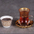 Coffee Cup Water Cup Coffee Set Golden Pattern Coffee Cup Teacup Water Cup